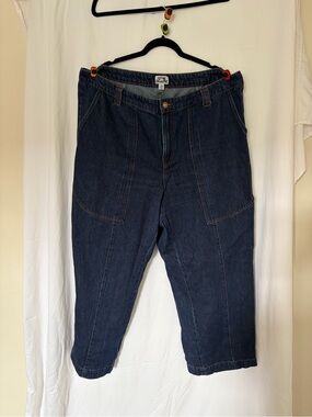 Future Collective Dark Wash Denim Pants